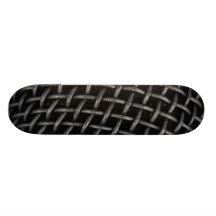Microphone Grid Background Skateboards
