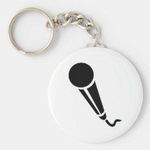 Microphone Key Chains
