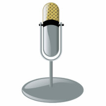 Microphone Photo Cut Out