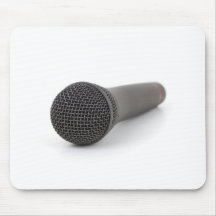 Microphone Photo Mouse Pads