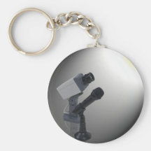 MicrophoneVideoCamera030311 Keychains