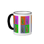 Microscope Pop Art Mugs