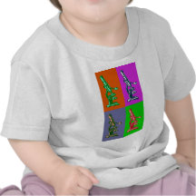 Microscope Pop Art T Shirt