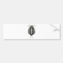 microscopic creature bumper sticker