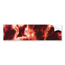 Microscopic Red Cells Bumper Sticker
