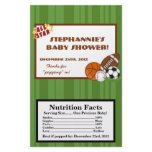 Microwave Popcorn Wrapper All-Star Green Flyers