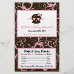 Microwave Popcorn Wrapper Girly Pink Punk Skull Custom Flyer