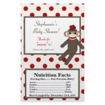 Microwave Popcorn Wrapper Red Sock Monkey