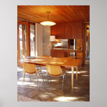 Mid-Century Dining Room Posters