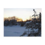 Mid January Winter Sunrise Post Cards