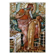 Midas' Daughter turned To Gold Greeting Card