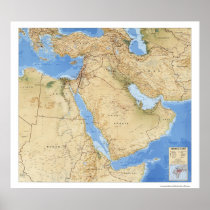 Middle East Map 1993