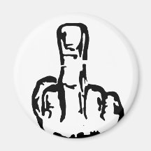 Middle Finger Refrigerator Magnets
