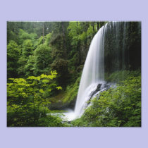 Middle North falls, Silver Falls State Park, photography