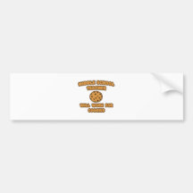 Middle School Teacher  .. Will Work for Cookies Bumper Stickers