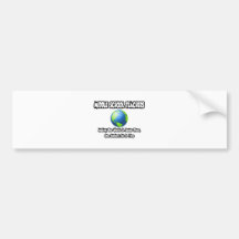 Middle School Teachers...World a Better Place Bumper Stickers