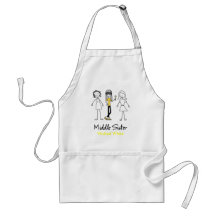 Middle Sister Cook's Apron - Customized