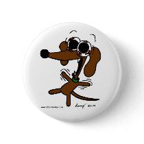 Midge Freakin' Out Button