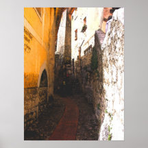 Midieval Walkway Print