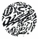 Midnight Abstract Disc Art