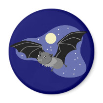 Midnight Bat magnets