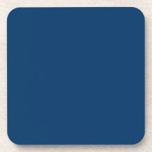 Midnight Blue Cork Coaster