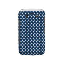 Midnight Blue Polka Dot Blackberry Bold Case casemate cases