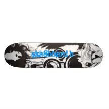 midnight blue skate board