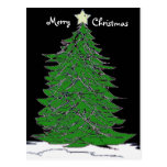 Midnight Christmas Postcard