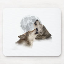 Midnight Howling Mousepads