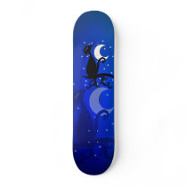 Midnight Kitty Skateboard