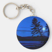 Midnight Lake Key Chains