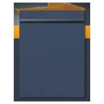 Midnight Orange Letterhead