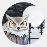 Midnight Owl Sticker
