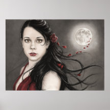 Midnight Rose Poster