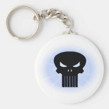 MIDNIGHT SKULL KEY CHAIN