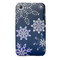 Midnight Snow Case-mate Iphone 3 Cases