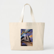 Midnight Zephyr Tote Bags