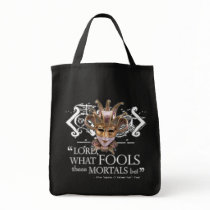 Midsummer Night's Dream Quote Canvas Bags