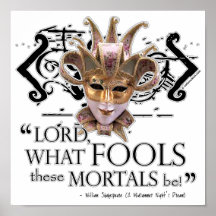 Midsummer Night's Dream Quote Print