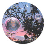 Midsummer's Eve and Fairy Bubbles! Round Sticker