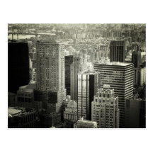 Midtown Manhattan Buildings Postcards