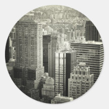 Midtown Manhattan Buildings Sticker