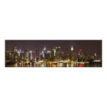 Midtown Manhattan seen from Weehawken New Jersey Photo