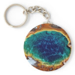 Midway Geyser, Yellowstone, Wyoming Key Chains