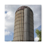 Midwestern Silo Refrigerator Magnet
