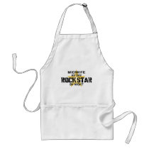 Midwife Rock Star by Night Aprons
