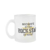 Midwife Rock Star by Night Coffee Mug