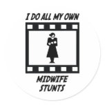 Midwife Stunts Sticker
