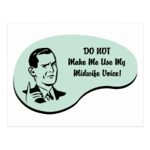 Midwife Voice Postcard